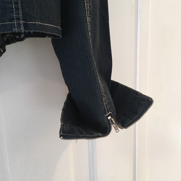 Denim Fitted Jacket - Picture 4 of 4